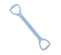 Figure 8 Resistance Band - Silicone Exercise Band 6.7" x 3.5" Portable Fitness Strap Strength Training | Yoga Pilates Home Workout Equipment for Arms, Shoulders, Back,