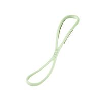 Figure 8 Resistance Band, Silicone Pull Rope for Shoulder Back, Home Fitness Exercise Band, Multiple Tensions(Green25LB)