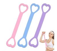 Figure 8 Resistance Bands for Women and Men Exercise，Multifunctional 8 Shaped Stretching Band for Arm Back Shoulder Training，Portable Elastic Rope for Yoga Pilates Physical Therapy Home Gym