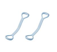 Figure 8 Resistance Bands with Handles - 2026 Upgraded Silicone Exercise Bands for Women & Men, Stretch Fitness Resistance Band for Home Gym, Yoga, Pilates Workout Equipment