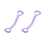 Figure 8 Resistance Bands with Handles - 2026 Upgraded Silicone Exercise Bands for Women & Men, Stretch Fitness Resistance Band for Home Gym, Yoga, Pilates Workout Equipment