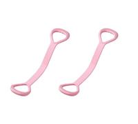 Figure 8 Resistance Bands with Handles - 2026 Upgraded Silicone Exercise Bands for Women & Men, Stretch Fitness Resistance Band for Home Gym, Yoga, Pilates Workout Equipment