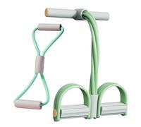 Figure 8 Resistance Bands with Handles, 6-Tube Pedal Puller Exercise Band Set for Women, Stretching Strap for Arms Chest Back, Fitness Equipment for Full-Body Workout and Yoga (G)