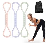 Figure 8 Upgraded 2025 Resistance Band for Physical Therapy, Shoulder Back and Arm Exercise Bands, 3 Resistance Levels for 15 25 35 lbs for Kids Older Adults