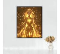 Figure Art Diamond Painting, 5d Diamond Painting Kits for Adults Woman, Full Drill Crystal Art Kits for Adults Beginners Cross Stitch Embroidery Crafts Pictures for Gifts 32x44in/80x110cm PJY9 4-6