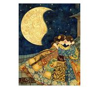 Figure Art Paint by Numbers Kit for Adults Embrace Craft Kits with Brushe Acrylic Paint Set Canvas for Painting 24 x 32 Inch, Canvas Wall Art Supplies Fall Decor, Gifts for Women Room Decor JLYH-6005