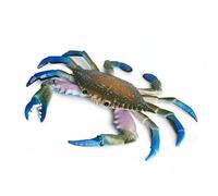 Figure Authentic Crustacean Model Animal Sculpture Hand-Painted Ornament Engaging Learning Tool Suitable for classroom science displays shelf decoration home ornament, Colorful Crab
