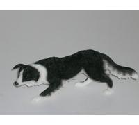 Figure | Black & White Border Collie | 1 Piece - 17x5x6 cm