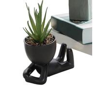 Figure Flower Vase | Human Body Shaped Pots | Creative Table Top Display Flowerpot Vase, Plant Pot Ornaments for Modern Table Shelf Decor Aesthetic