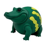 Figure Glorbo Fruitodrillo - Watermelon Crocodile Brainrot Italian Meme Viral - Doll Memes Italianos Brain Rot - Collectible Italian Memes - Tung Tung TNG Saur - Tralalero - Cappuccino and Nasturtium