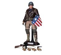 Figure Hot Toys MMS180 - Marvel Comics - Captain America : The First Avenger - Captain America Rescue Uniform Version