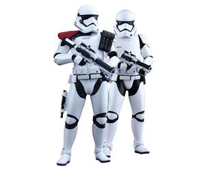 Figure Hot Toys MMS335 - Star Wars : The Force Awakens - First Order Stormtrooper Officer And First Order Stormtrooper