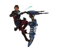 Figure Hot Toys TMS020 - Star Wars : The Clone Wars - Anakin Skywalker And Stap Deluxe Version