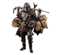 Figure Hot Toys TMS052 - Star Wars : The Mandalorian - The Mandalorian & Grogu Deluxe Version