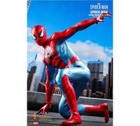 Hot Toys Marvel Spider-Man Game Spider-Man (Spider Armor - MK IV Suit) 1/6 Scale 12" Action Figure, HT906512