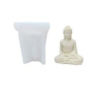 Figure Molds Buddhas Shape Silicone Silicone for Hand-Making Lover Buddhas Mold