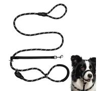 Figure of 8 Dog Lead Anti Pull, Slip Lead for Dogs Training, No Pull Dog Lead with Comfortable Handle, Durable Nylon Material for Daily Walks and Obedience Training