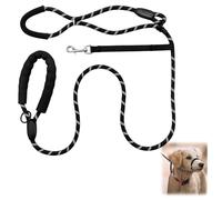 Figure of 8 Dog Lead, Walking Accessories for Training and Daily Walks, Reliable Walking Solution for Dogs, Enhanced Anti Pull Design, Robust and Practical Lead, Reflective Rope Slip Leads