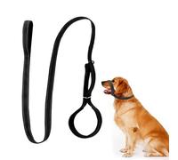 Figure of 8 Reflective Dog Lead - 2.5m x 180cm, Soft Comfy Padded Loop Handle & Nose Pads, Adjustable for Training, Flat Rope for Small to Large Dogs
