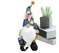 Figure of GNOME GNOME at the Outdoor Statue at the Garten-Garten-Attic with LED Light for the Courtyard, Lawn and Garden Decorating Garden Outdoor, Sweet Dwarf as decoration for the