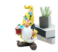 Figure of GNOME GNOME at the Outdoor Statue at the Garten-Garten-Attic with LED Light for the Courtyard, Lawn and Garden Decorating Garden Outdoor, Sweet Dwarf as decoration for the