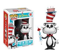 Figure POP. Vinyl DR SEUSS CAT IN THE HAT WITH CAKE & Umbrella