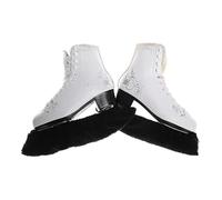 Figure Skate Boot Covers Ice Blade Protector Soft Guard for Hockey Skates Sizes S M L XL XXL(Black XL EU40-42)