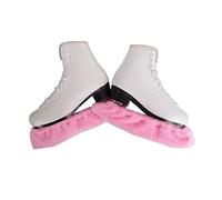 Figure Skate Boot Covers Ice Blade Protector Soft Guard Sizes S M L XL XXL(Pink XXL EU43-44)