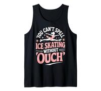 Figure Skate You Can't Spell Ice Skating Figure Skating Tank Top
