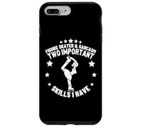 Figure Skater and Sarcasm Women Funny Ice Skating Case for iPhone 7 Plus/8 Plus