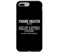 Figure Skater Definition Proud Funny Ice Skating Case for iPhone 7 Plus/8 Plus
