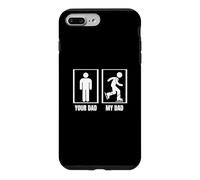 Figure Skater Your Dad My Dad Funny Ice Skating Case for iPhone 7 Plus/8 Plus