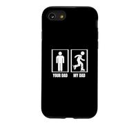 Figure Skater Your Dad My Dad Funny Ice Skating Case for iPhone SE (2020) / 7/8
