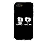 Figure Skater Your Daughter My Daughter Funny Ice Skating Case for iPhone SE (2020) / 7/8