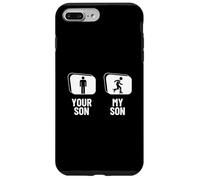Figure Skater Your Son My Son Dad Mom Funny Ice Skating Case for iPhone 7 Plus/8 Plus