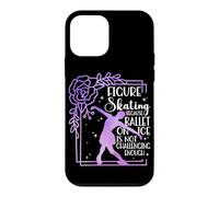 Figure Skating Because Ballet Is Not Challenging Ice Skating Case for iPhone 12 mini