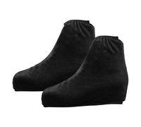Figure Skating Boot Covers - Black Flannel Wrap, Skating Ankle Heat Wrap, Track Training Equipment | Skating Practice