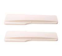 Figure Skating Spinner Turn Board, 2pcs off Ice Training Aid for Adults | ABS Construction, Lightweight Wear-Resistant Design, Supports Gymnastics and Ballet Coordination, 23.5x9x7cm White