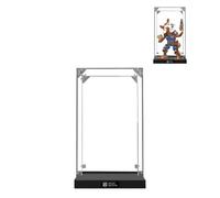Figures Display Box for LEGO 76282 for Mar-vel Rocket & Baby Gro-ot Acrylic Dustproof Transparent Custom Display Case (No Model) (Boutique Base)