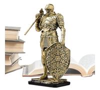 Figures for Desk, Medieval Knight Resin Decorative Creative Decoration for Home and Outdoor - Table Centerpiece for Living Room, Bedroom, Bathroom, Porch, TV Shelf and