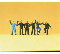 Figures Preiser 14105 HO gauge Railway Shunters 1:87