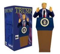 Figures Toy Company President Trump Talking Figure with Deluxe Articulation & Podium