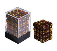 FIGURESLAB 36PCS 12mm Mini Dice Set with Box, D6 Standard 6 Sided Game Dice, Compatible with Yahtzee RPG D&D Board Games Classroom Teaching Dices Game Math Learning