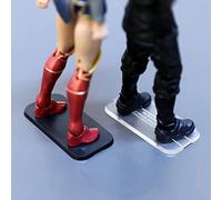 FIGURESLAB 56Pack 6inch Action Figure Stand Base with Peg, Figures Toy Organizer Support Display Feet Stands, Figuras Holder Accessories, Compatible with 1/12 Mavel Legends Series/GiJeo Classified