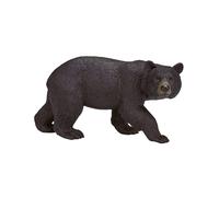Figurine Black Bear Realistic Resin 11.5x11.5x6cm Wildlife Model Sculpture Mini