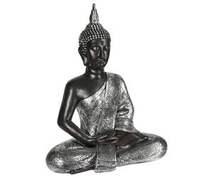 Figurine Buddha Sitting Resin Height 62 cm Multi-Coloured Atmosphera Créateur d'intérieur