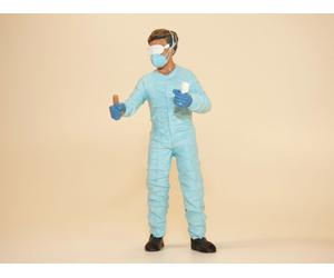 FIGURINE en combinaison Hazmat crew II 1/18