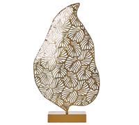 Figurine Leaf LITHIUM Metal Gold