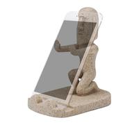 Figurine Phone Stand - Multipurpose Easter Island Phone Stand - Funny Tabletop Decoration, Smartphone Holder for Watching Videos, Making Video Calls