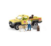 Schleich 42503 Veterinary visit at the FARM WORLD vet farming toy 4x4 vehicle